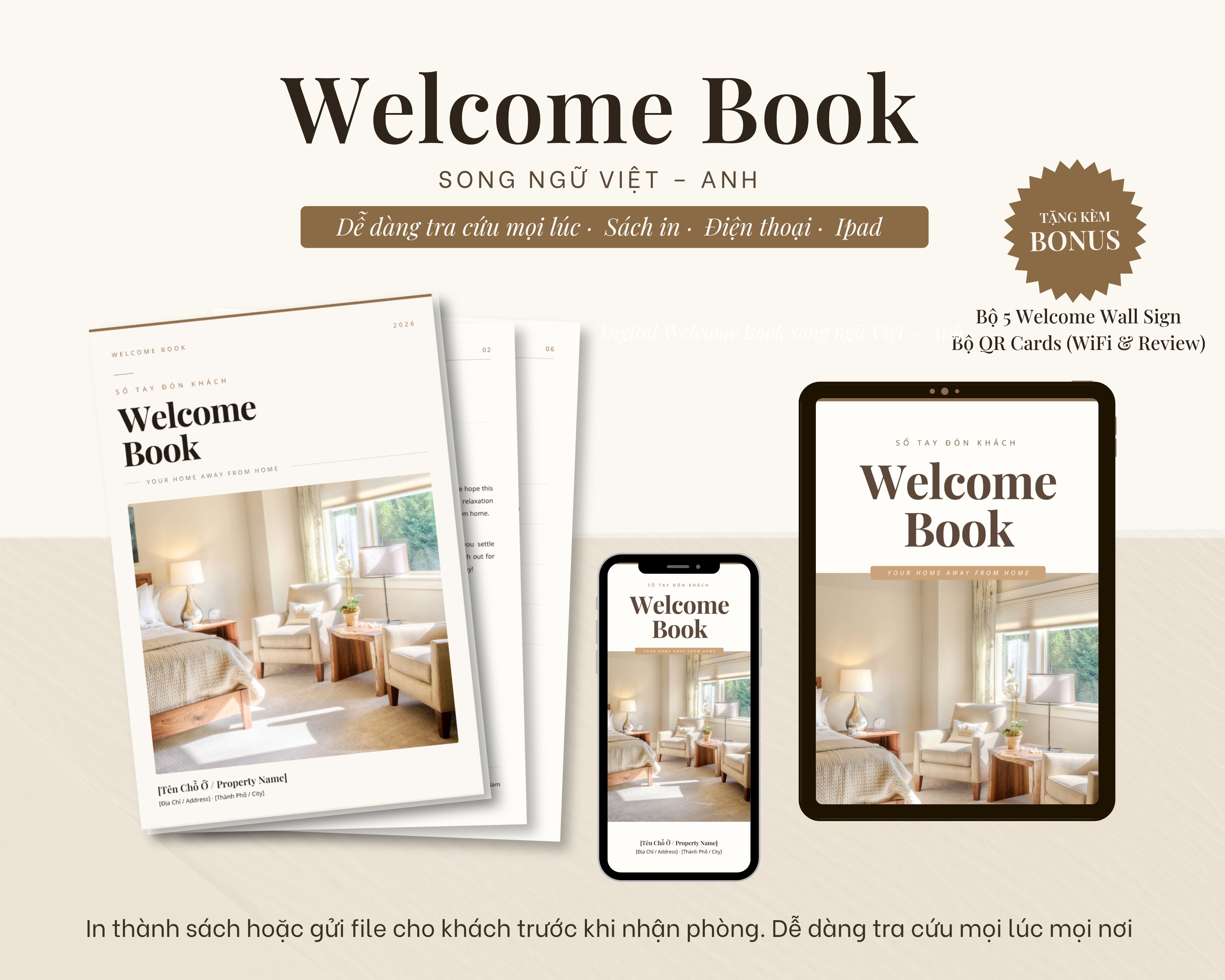 Welcome Book — Xem trước 1