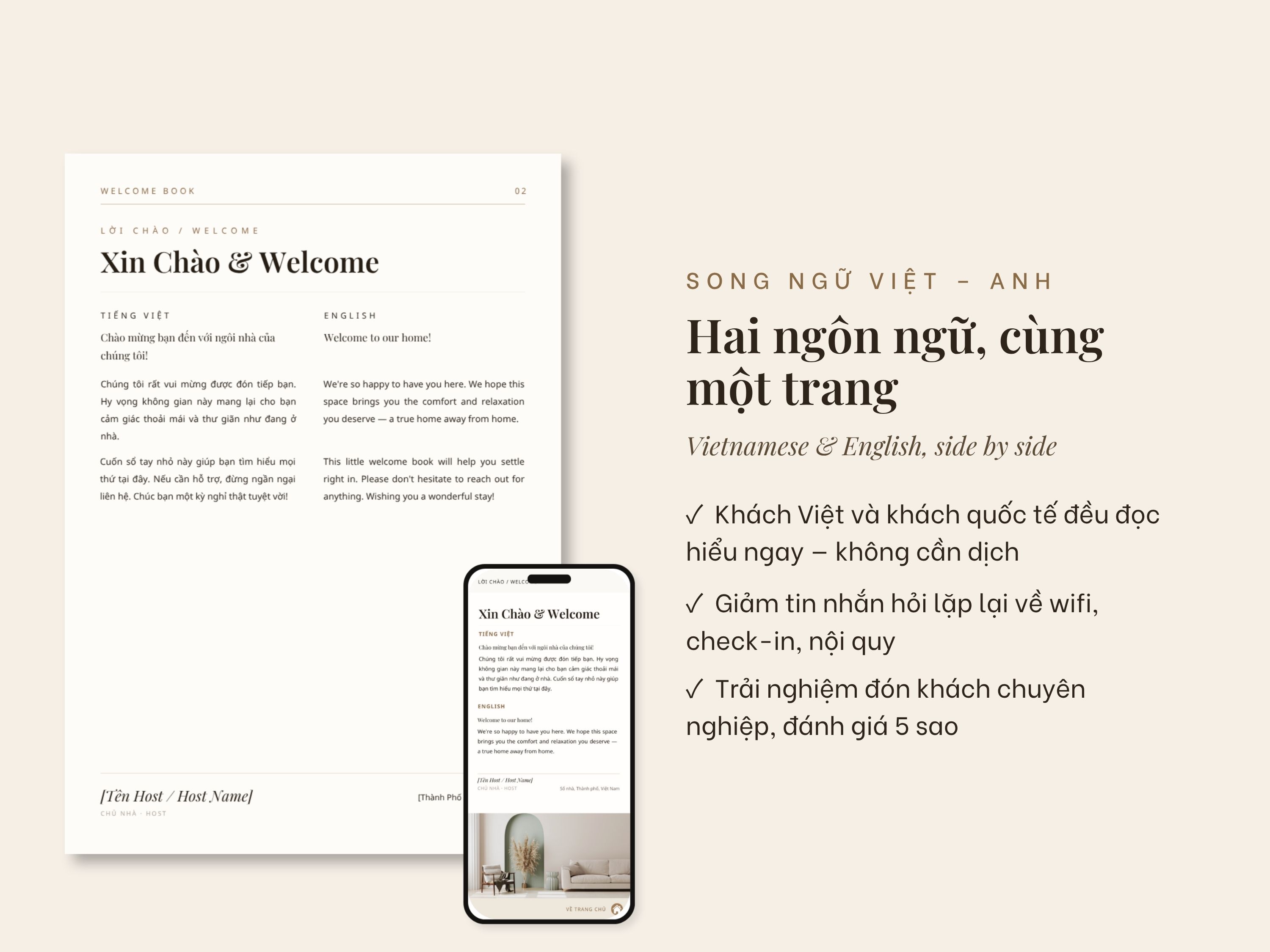 Welcome Book — Xem trước 2