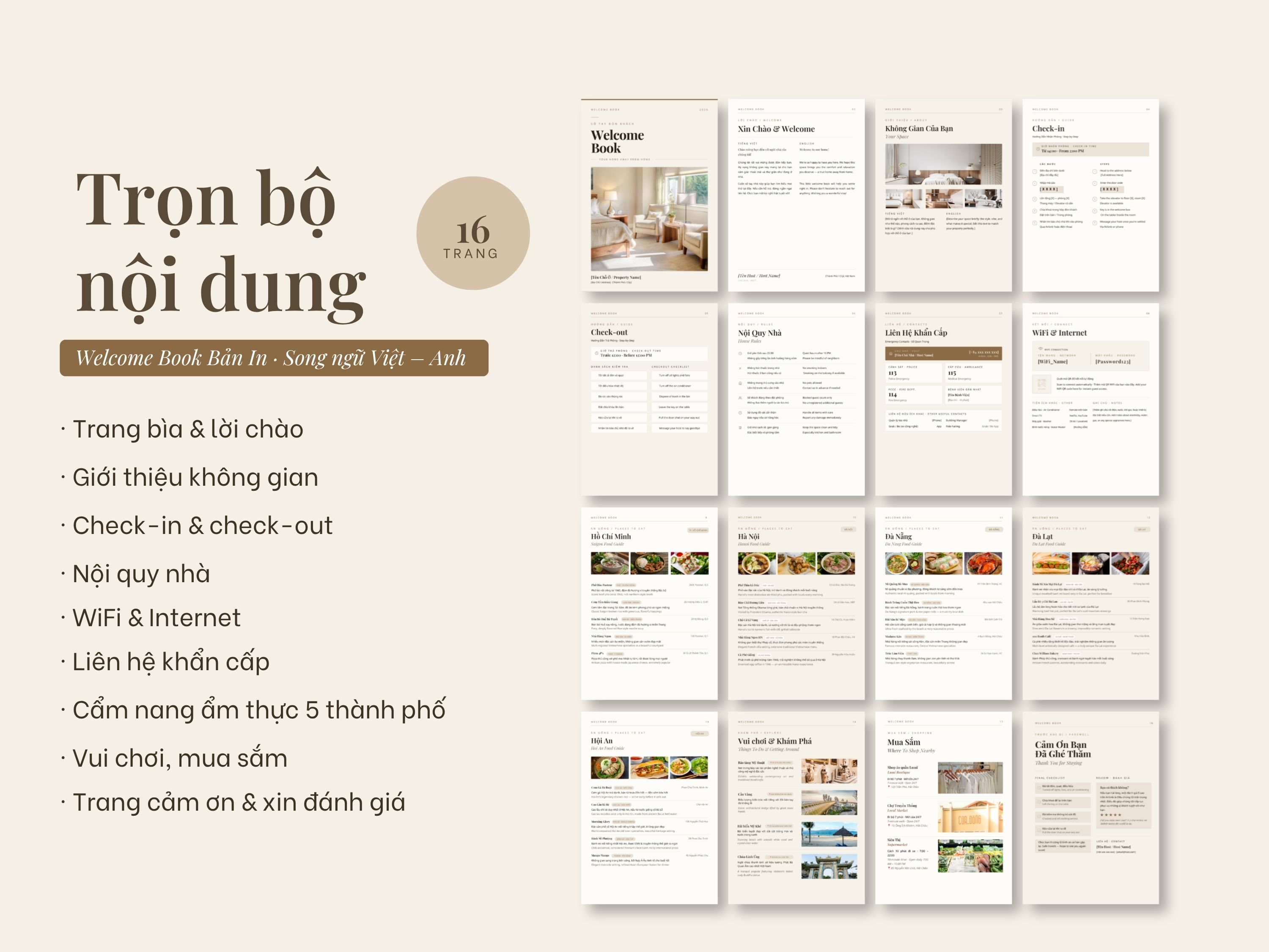 Welcome Book — Xem trước 7