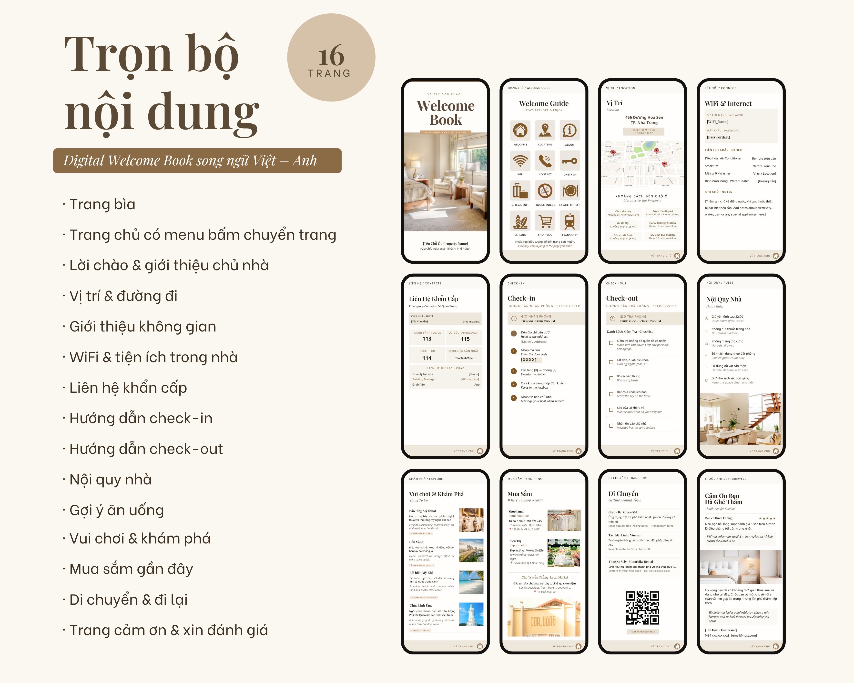 Welcome Book — Xem trước 8
